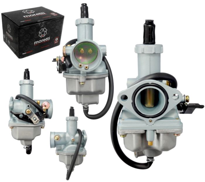 Carburator Moretti PZ26 125cc 4T, corp clapeta 20 mm