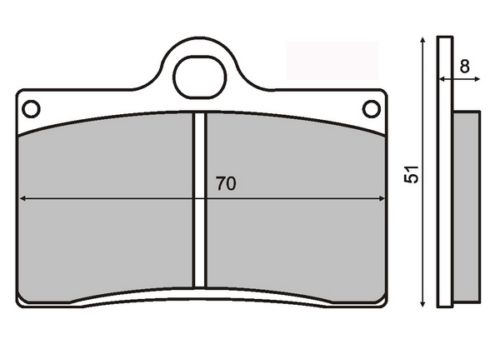 Placute Frana RMS Cagiva Mito 125 - Siguranta Maxima