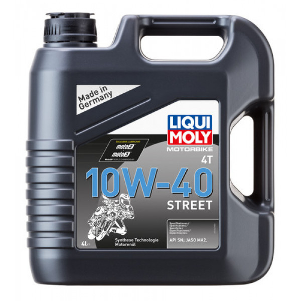 Ulei motor Liqui Moly 4T Street 10W-40, 4L, sinteza