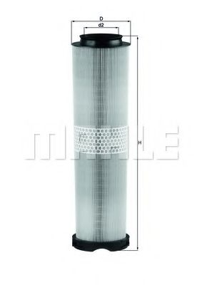Filtru aer Mahle ORIGINAL LX 816 4 | Protecție motor