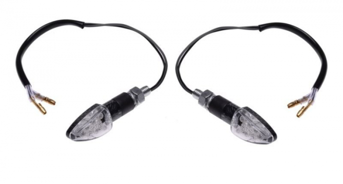Set 2 Semnalizare Mini LED Carbon WMX