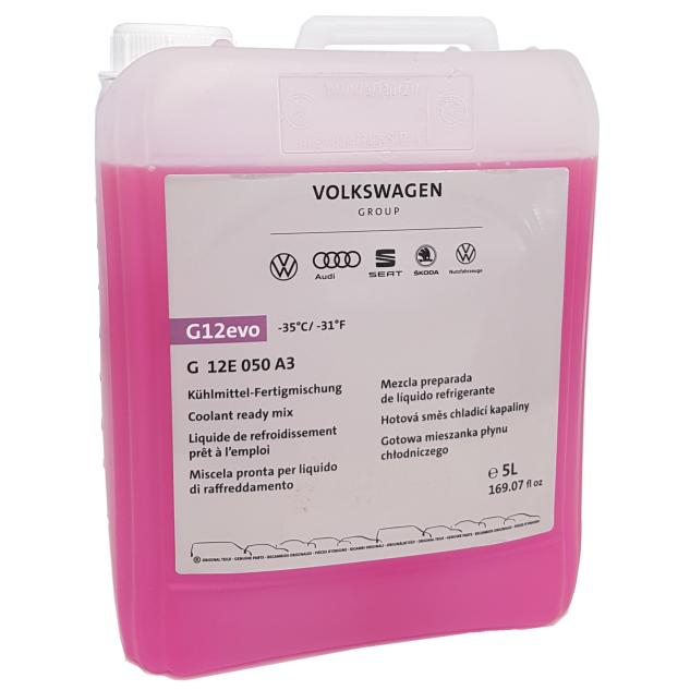 Antigel G12 EVO VW 5L -35°C Ecologic