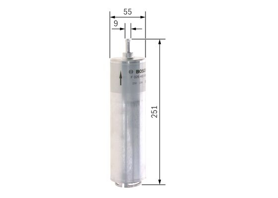 Filtru combustibil Bosch F026402085