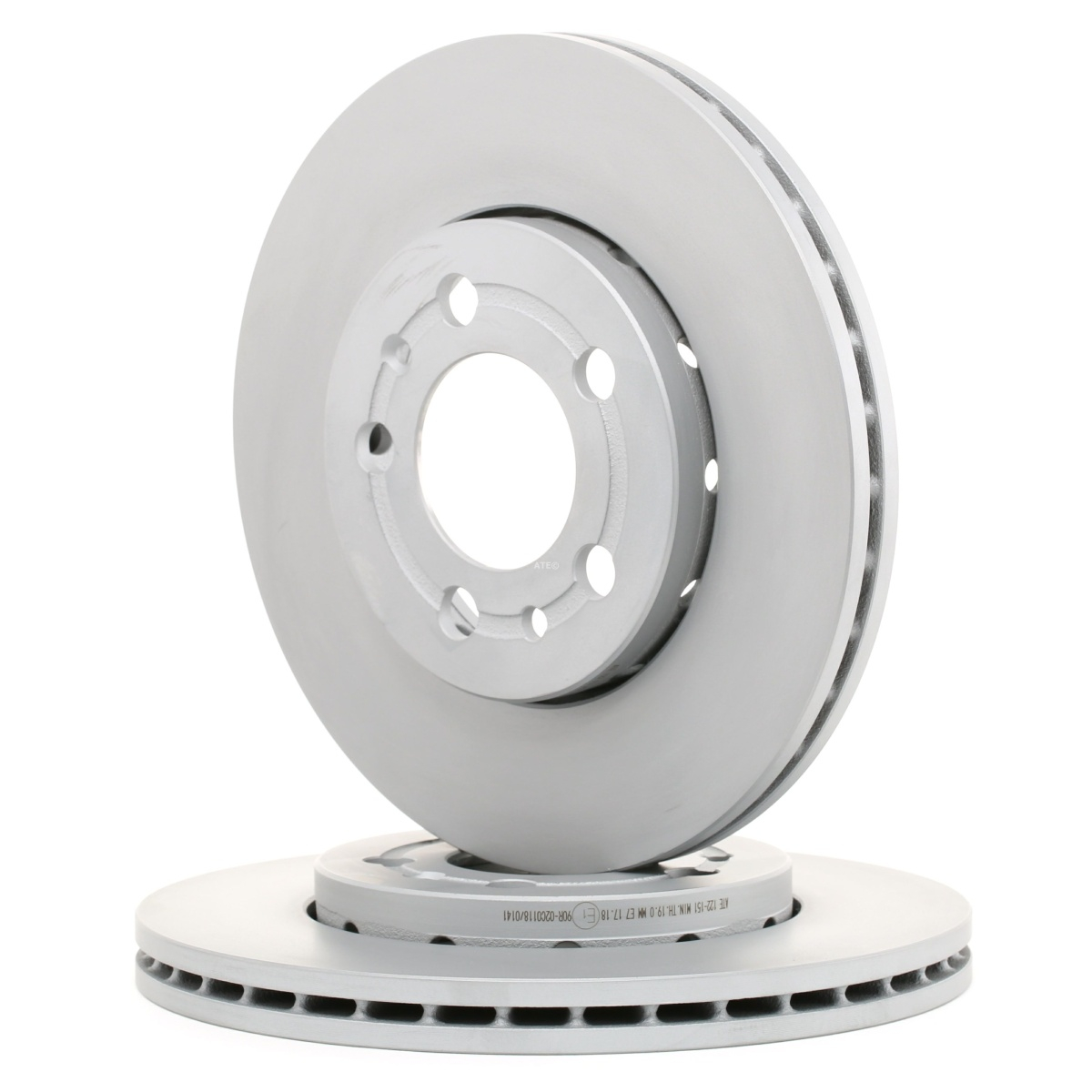 Disc frână ATE Audi A1 256mm ventilat