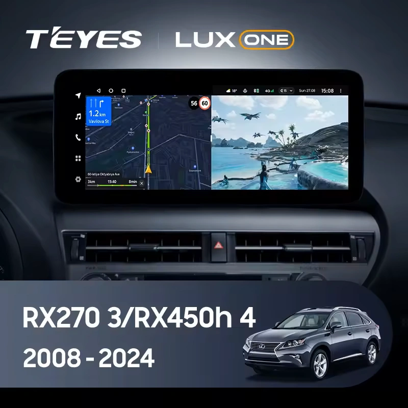 Teyes Lux One 360° Lexus RX 2008-2012 Android - imagine 2