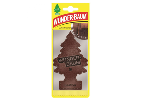 Odorizant auto Wunder-Baum Leather, aromă de piele