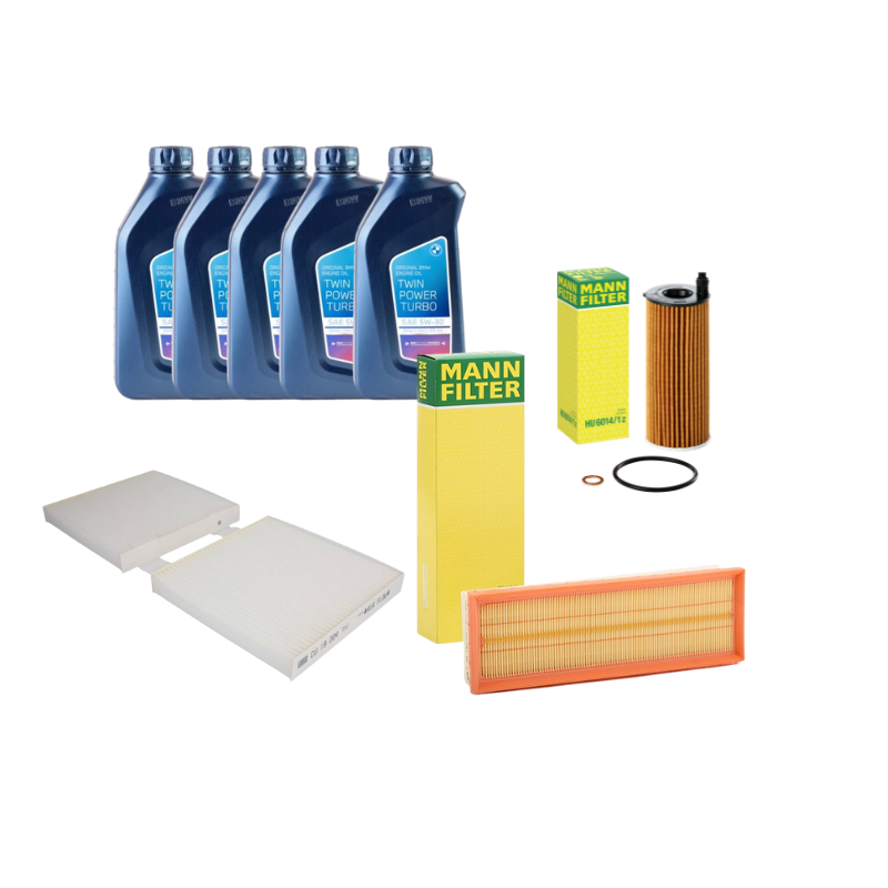 Kit Revizie BMW X3/X4 B47 - Ulei Original + Filtre Mann