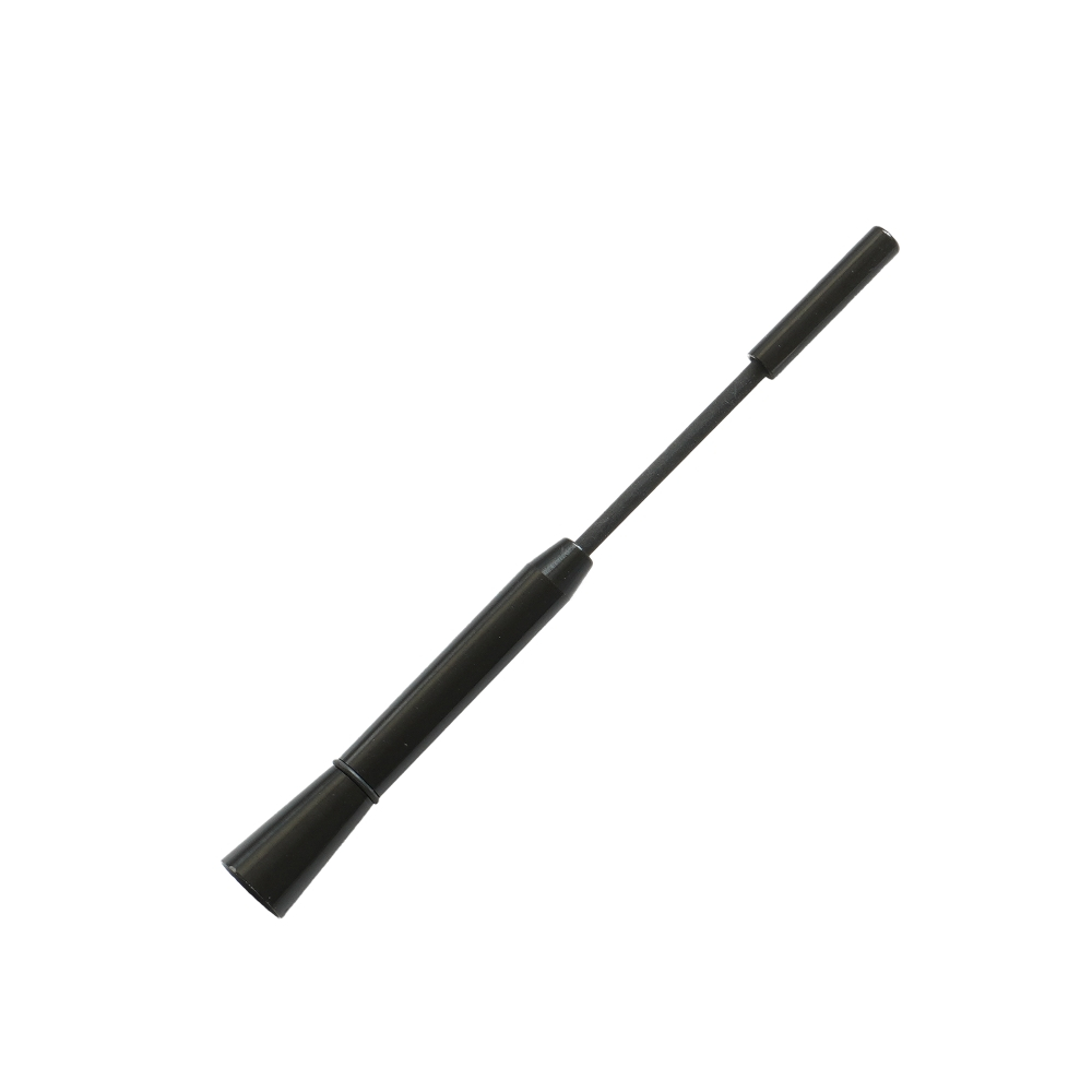Antena auto exterioara neagra 15.8 cm Mega Drive cu 3 adaptoare