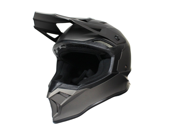 Casca Motocross VCAN H337 Mat Titanium, Marime XXL