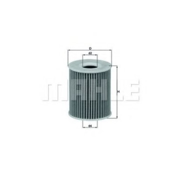Filtru Ulei Mahle OX 422D - Protecție Motor
