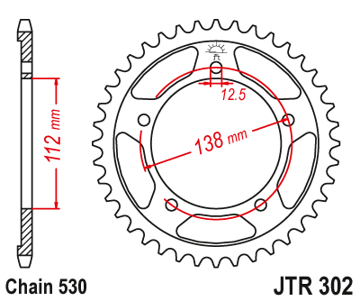 JT Pinion Spate CBR 1100XX, Performanță Superioară