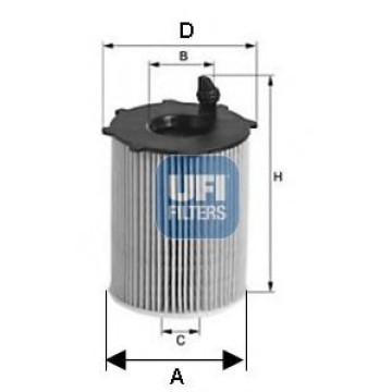 Filtru Ulei UFI 25.142.00 Original BMW MINI