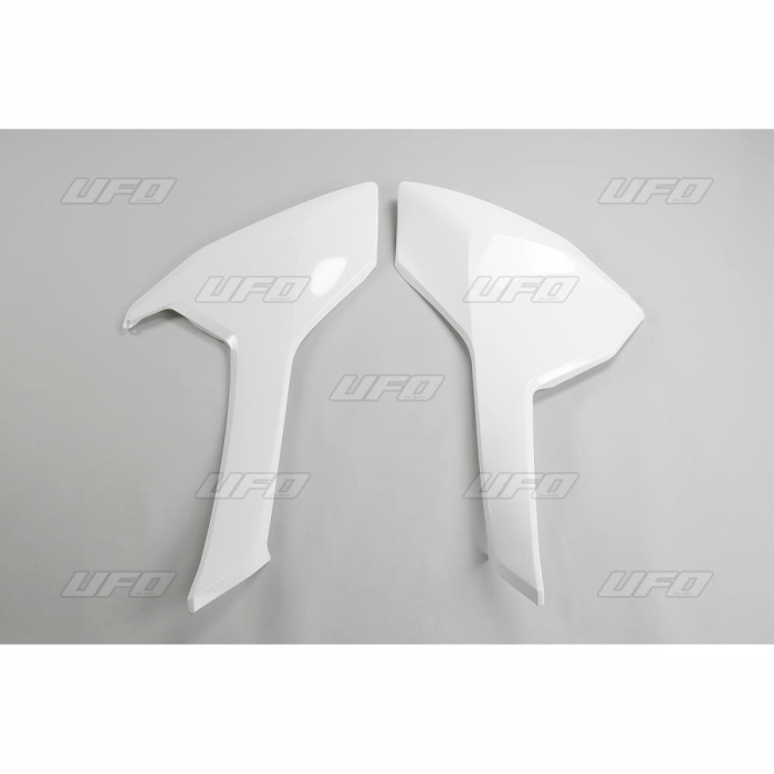 Laterale Spate Ufo Husqvarna TC/FC - Protecție Albă