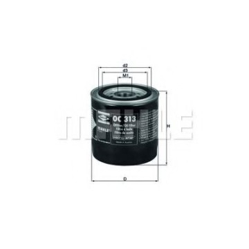 Filtru Ulei KNECHT OC 313 Volvo Original