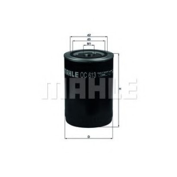 Filtru ulei MAHLE OC 613 Original | Protecție Premium