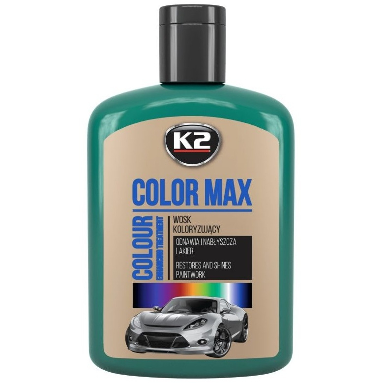 K2 Ceară Verde Dark 200ML - Restabilește Culoarea