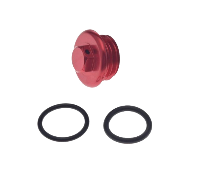 Buson capac ulei M24x2,5 roșu Wmx, filet 24 mm