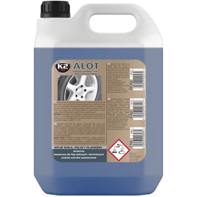 K2 Alot 5L | Curățare Profesională Jante