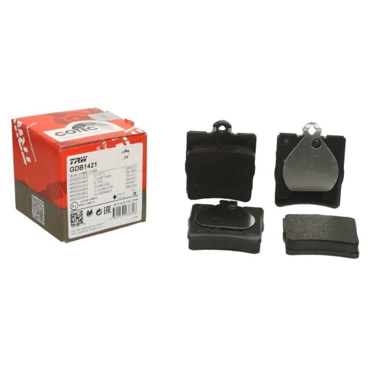 Placute Frana TRW Mercedes Spate Premium - imagine 1