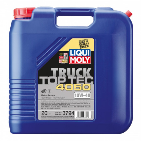 Ulei motor Liqui Moly Top Tec TRUCK 4050 10W-40, 20L