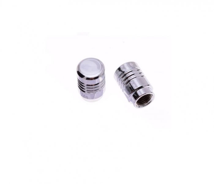 Set 2 Capace Ventil Crom Wmx | Protecție Durabilă