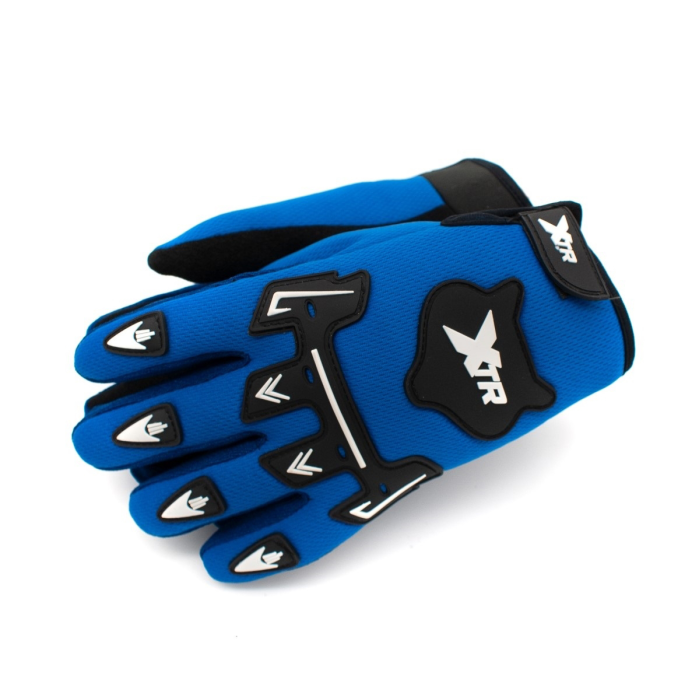 Manusi enduro XTR X2 Senior, albastru, marime XL