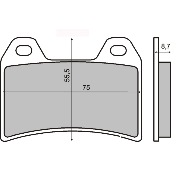 Placute Frana RMS MCB683 Siguranță Maxima