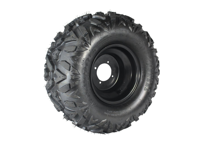 Roata completa cu anvelopa ATV 8, 4 prezoane, 18x9.5-8 - Roy