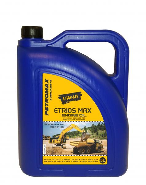 Ulei Petromax ETRIOS MAX 15W40 5L - Performanță Superioară