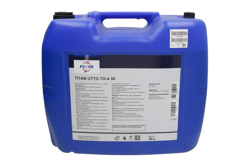 Fuchs TITAN UTTO TO-4 30 - Transmisie Premium