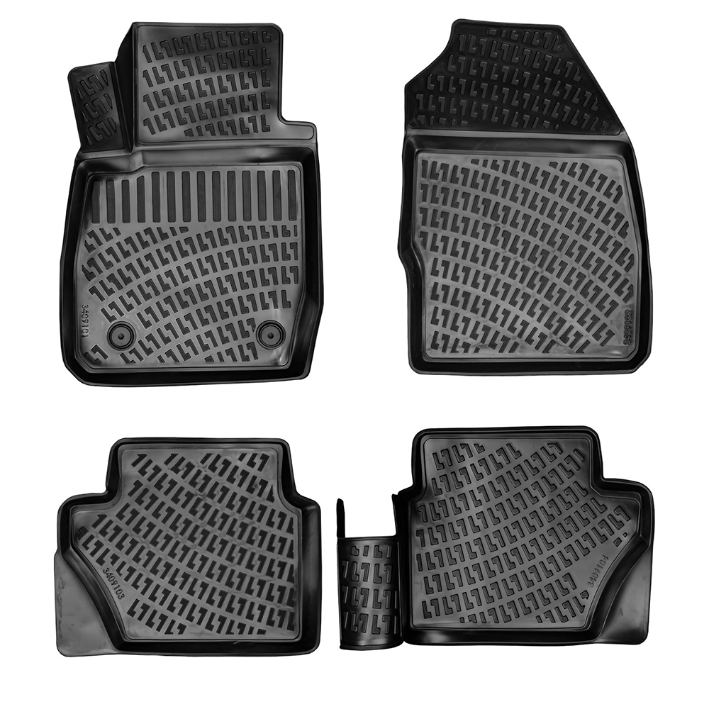 Covorase auto cauciuc Umbrella Ford Fiesta VI 2008-2019