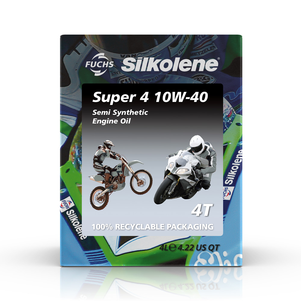 Ulei motor Silkolene Super 4 10W-40 semi-sintetic, 4L
