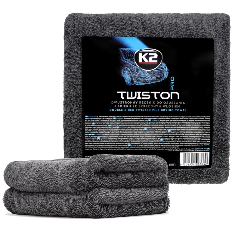 K2 Twiston Pro - Prosop Microfibra Auto Ultra Absorbant