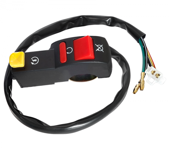 Buton Pornit/Oprit Mmx pentru Ghidon - Control Sigur