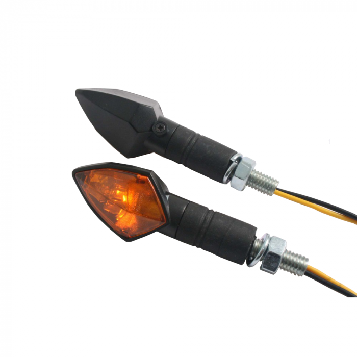 Set Semnalizări JMT 12V Negru | Prindere M8 - imagine 2