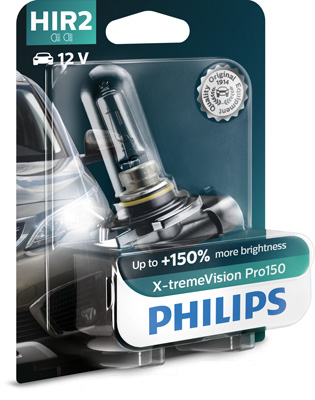 Philips X-TremeVision Pro150 - 150% Lumină