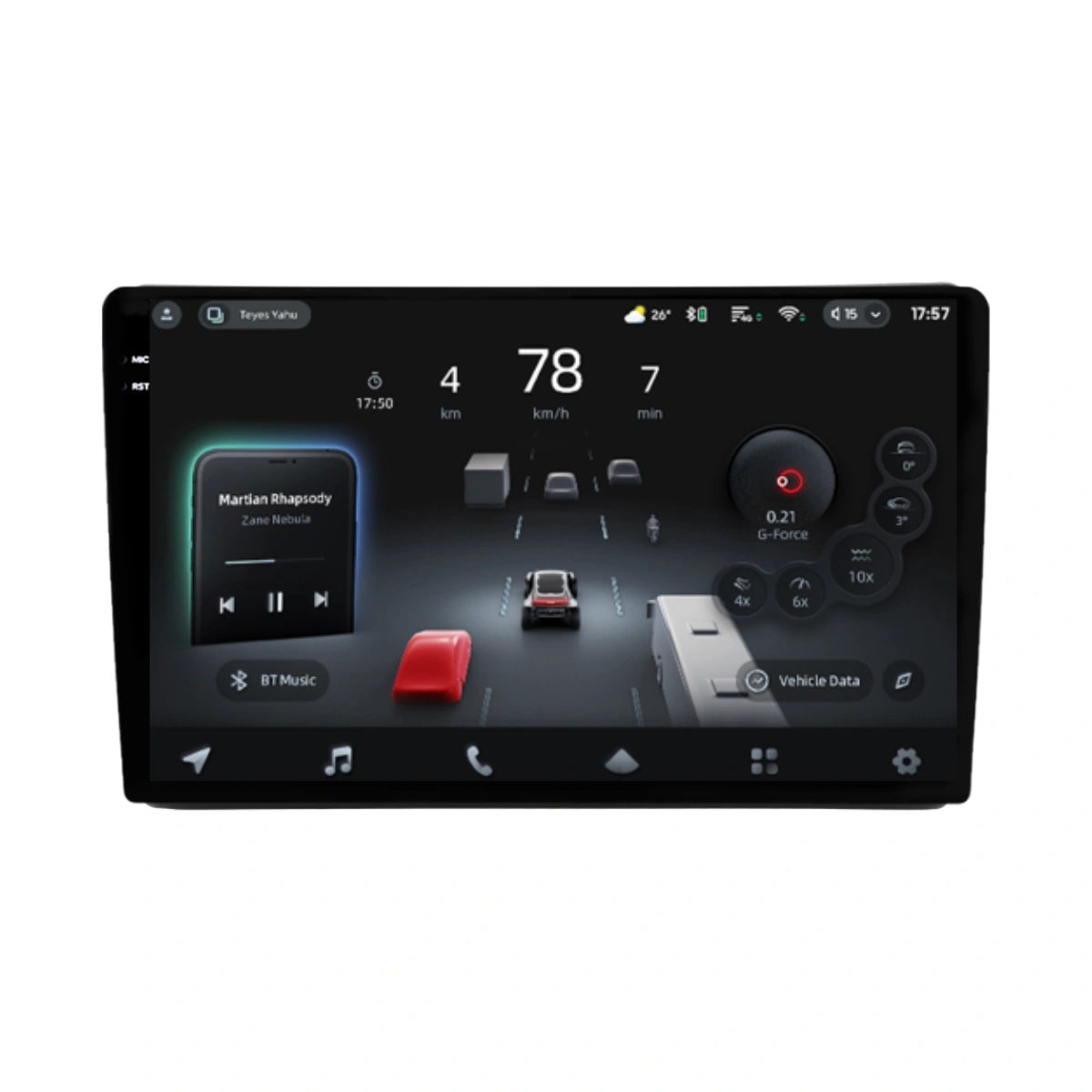 Teyes CC4 PRO Ford Edge 2007-2014 Navigatie AI 5G