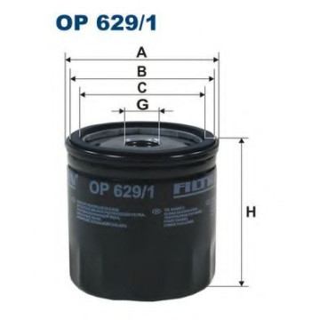 FILTRON OP629 - Filtru Ulei Protecție Motor