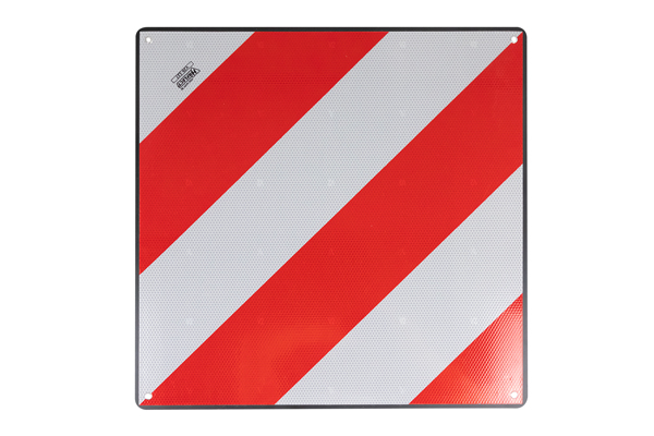 Placa Flexibila Avertizare V-20 Incarcaturi Mari 500x500mm Jbm