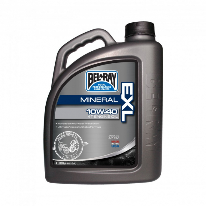 Bel-Ray EXL 10W40 - Ulei Mineral 4T Premium