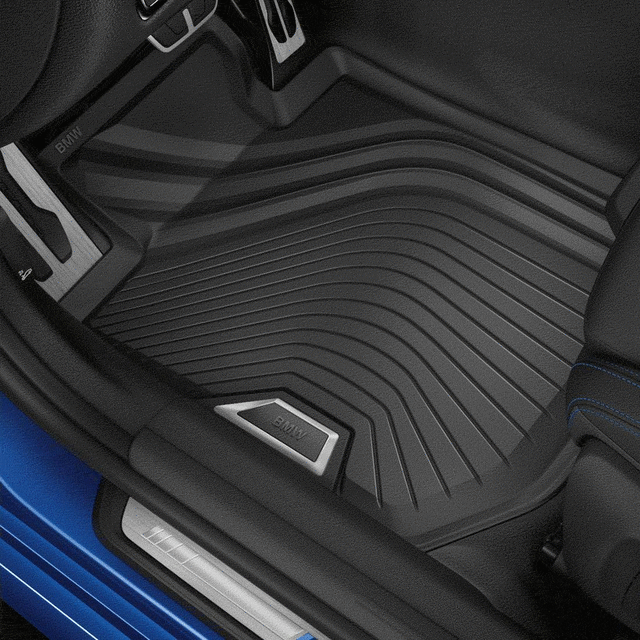 Covorase fata All-Weather BMW negru G20, G22, G82