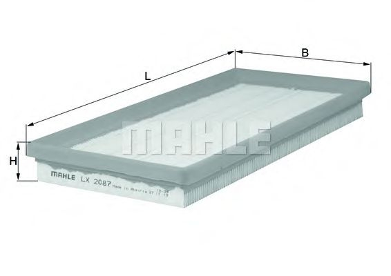 Filtru Aer Mahle LX 2087 Original Performanță