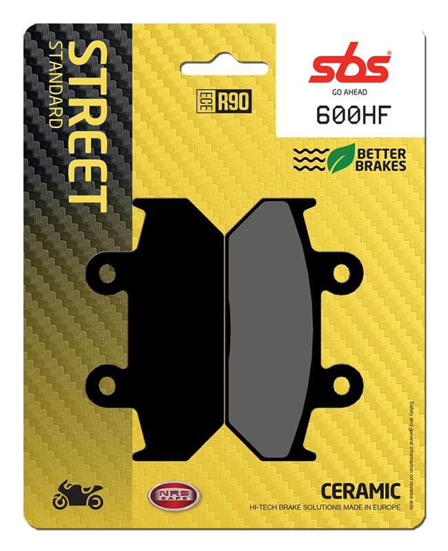 Placute Frana SBS 600HF Ceramic | Performanta