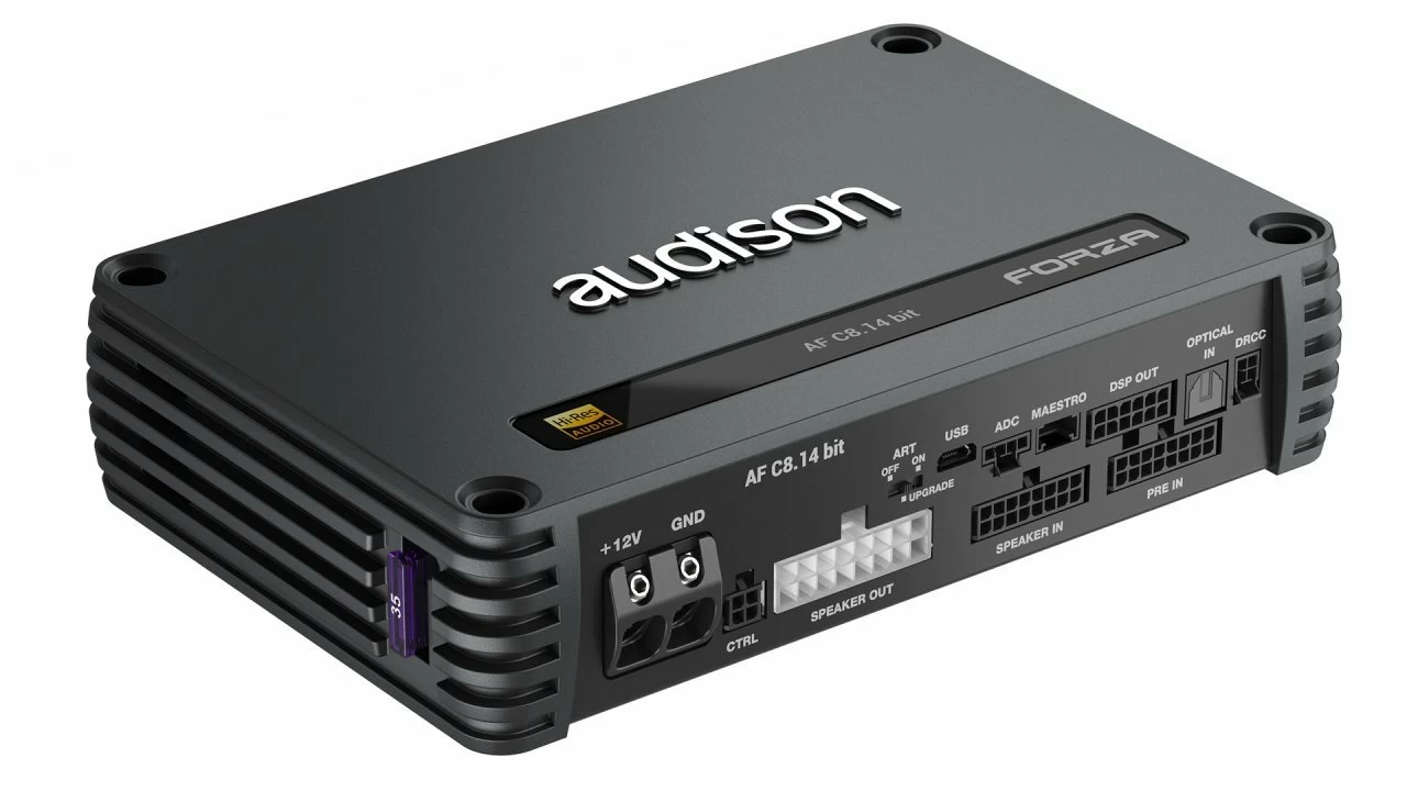Amplificator Audison Forza AF C8.14bit 8 Canale DSP