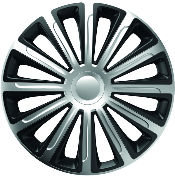 Set Capace Roti 15 Silverblack Trend Mega Drive, 4 buc