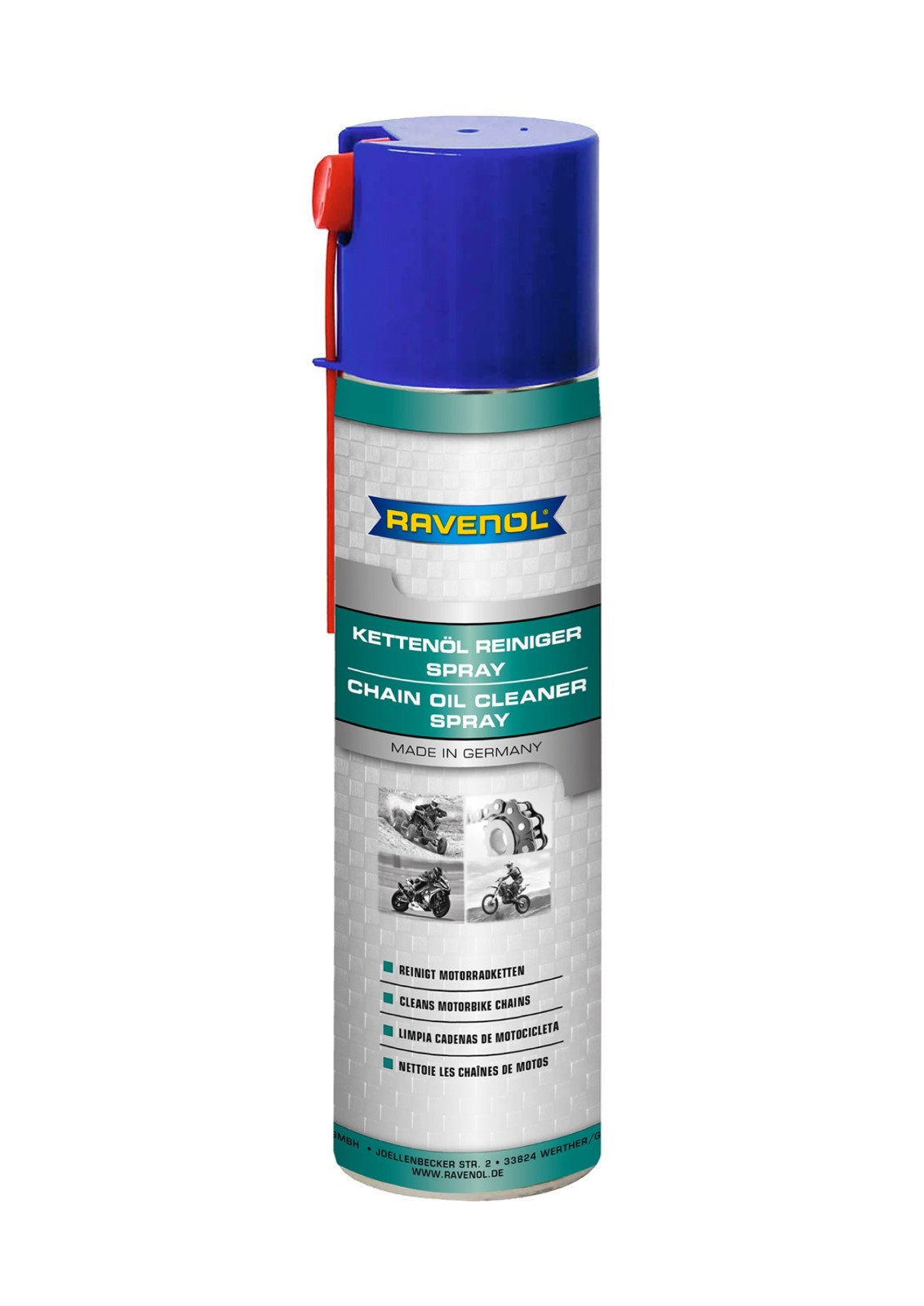 Ravenol Kettenol: Curățare Profundă Lant Moto