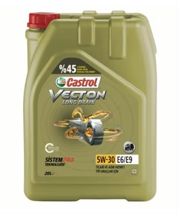 Ulei motor Castrol VECTON 5W-30 E6 E9 20L, sintetic