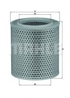 Filtru Aer MAHLE LX 478 1 Original Protecție