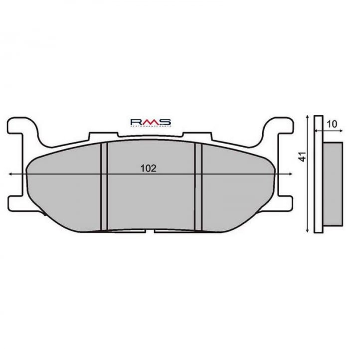 Placute Frana Sinter RMS | Frana Sigura