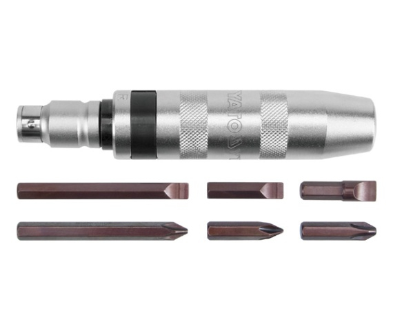Set Surubelnite Cu Percutor Yato, 7 Bucati